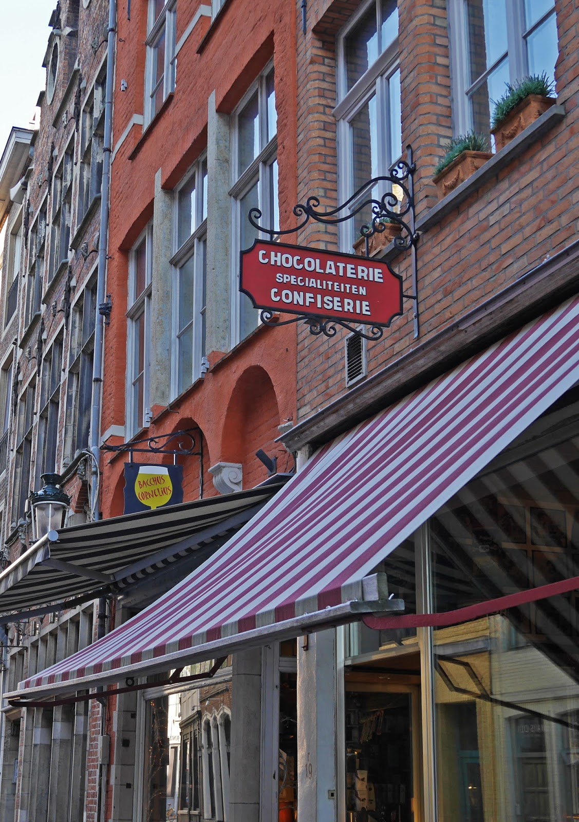 Chocolate shop in Bruges, Belgium