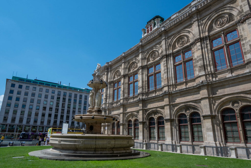Exterior of the Vienna State Opera