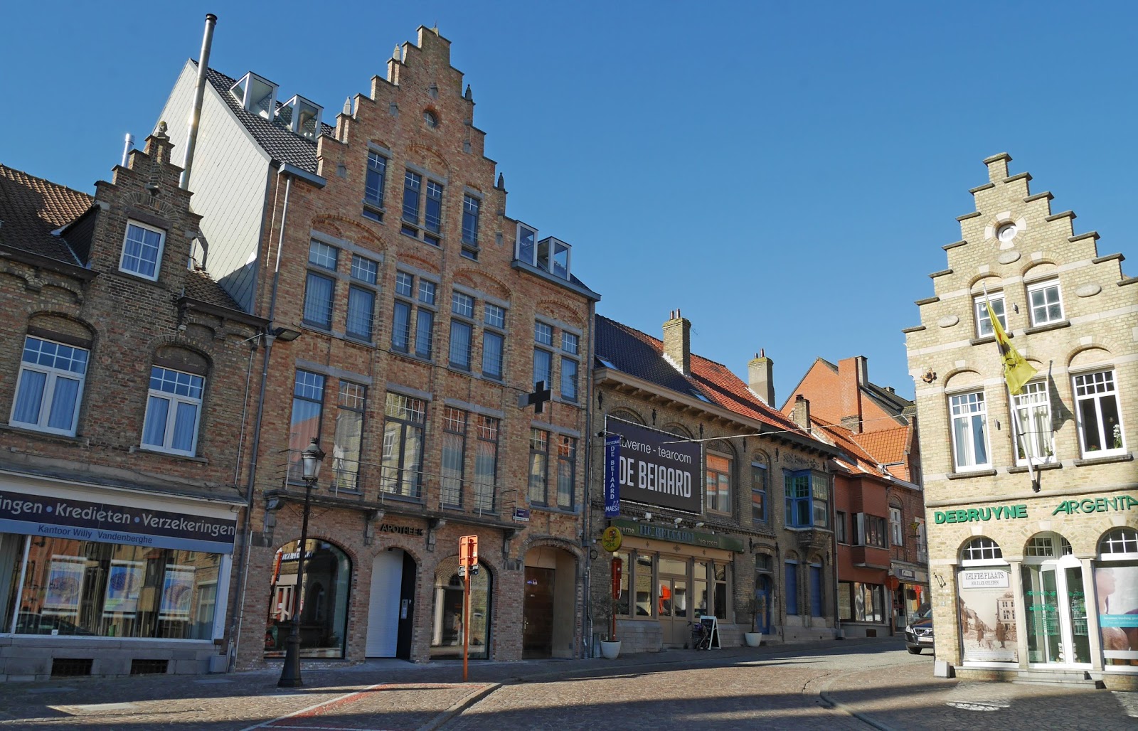 Architecture in Nieuwpoort, Belgium