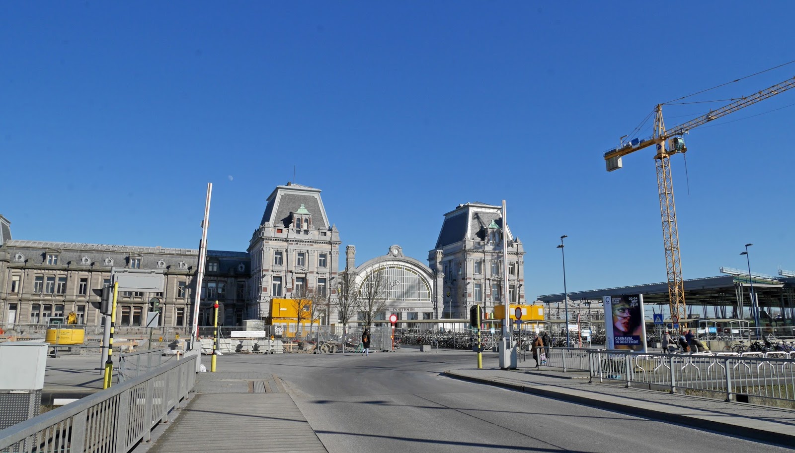 Ostend, Belgium: a place to stop on the way to Bruges by car