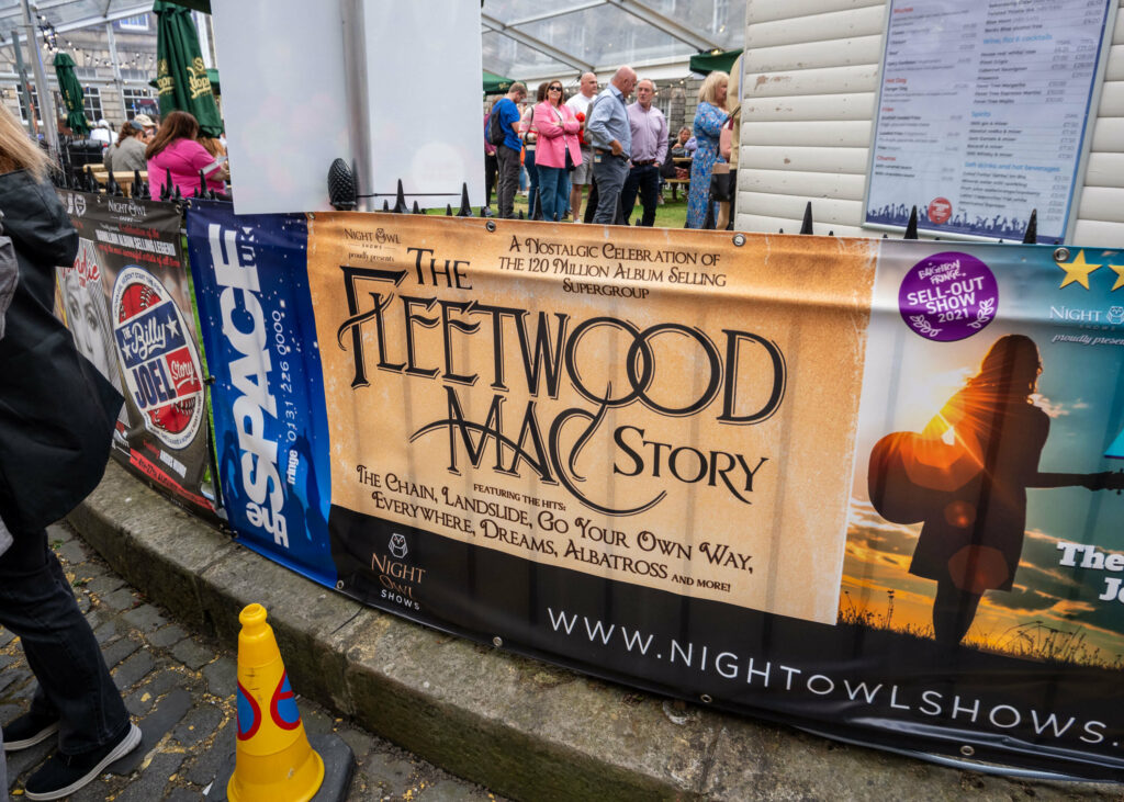 Promotional poster for The Fleetwood Mac Story by Night Owl Shows at the Edinburgh Fringe