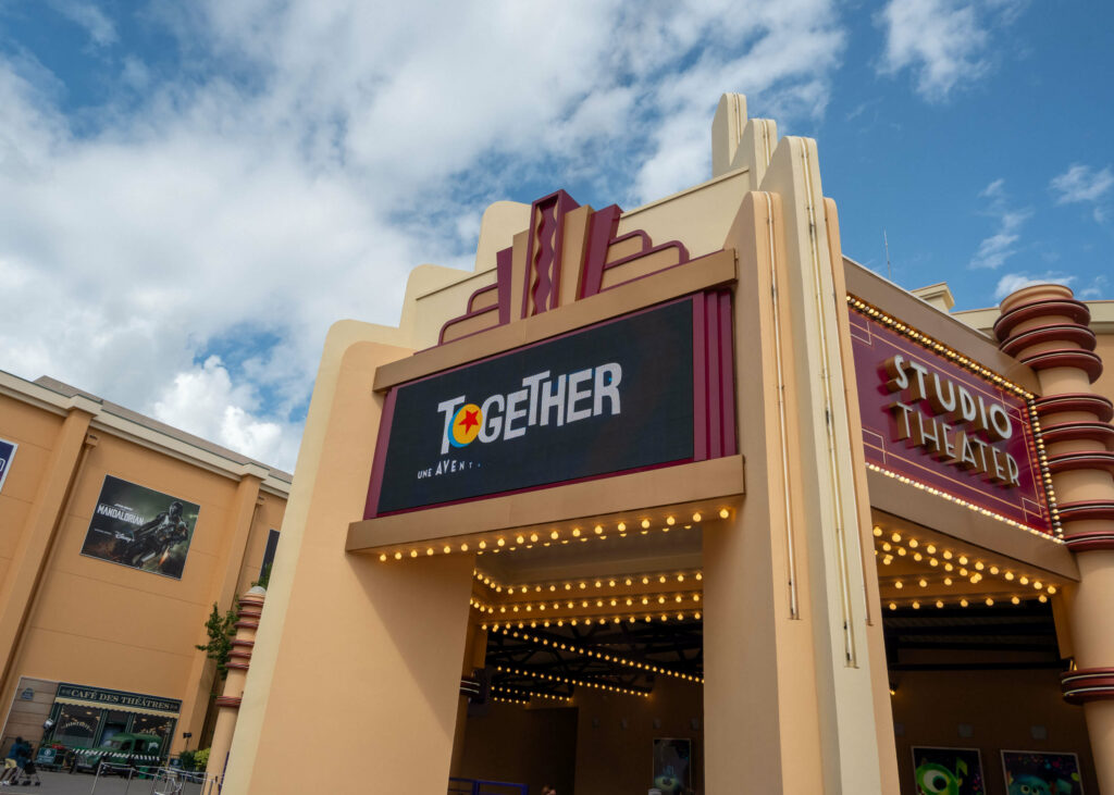 TOGETHER: A Pixar Musical Adventure theatre at Walt Disney Studios Park, Disneyland Paris