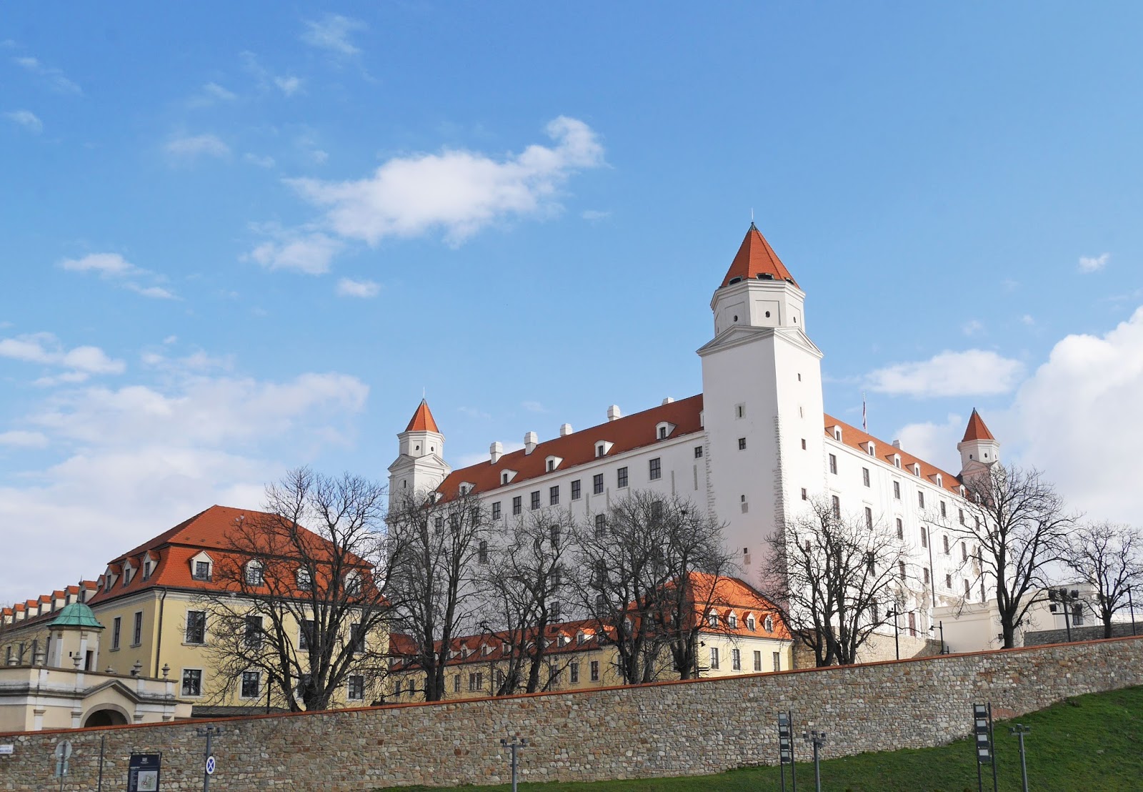 Bratislava Castle on a sunny day
