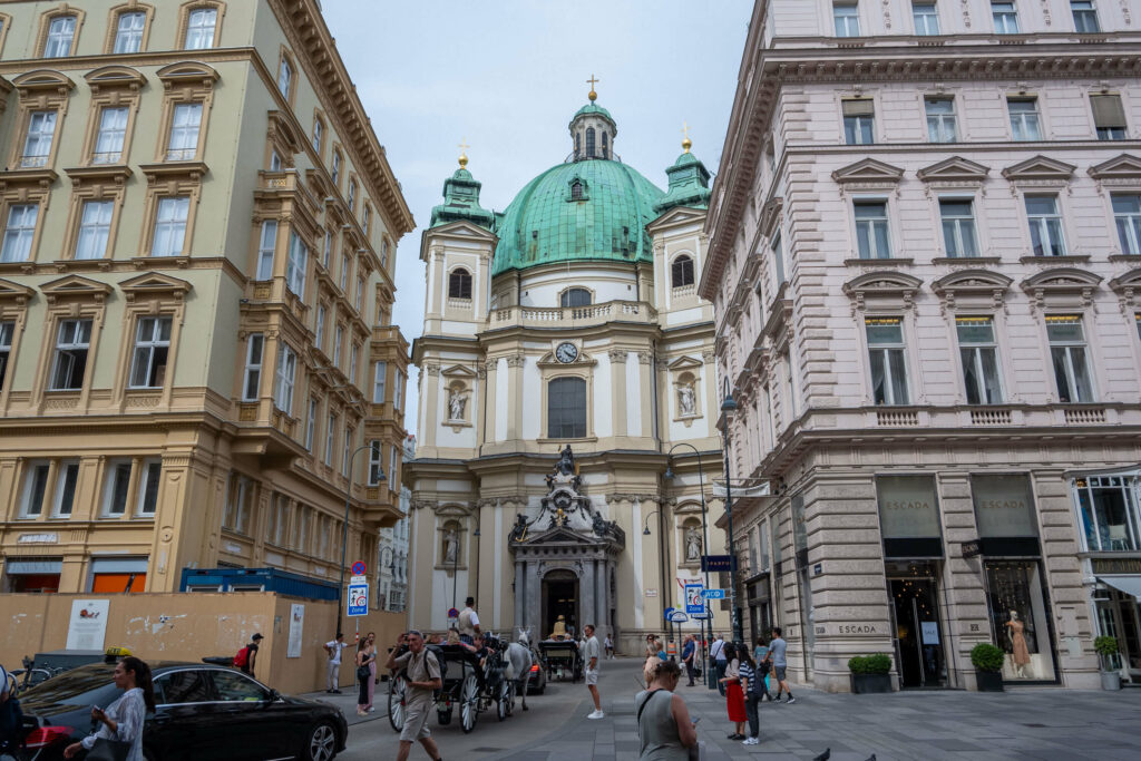St Peter's Catholic Church in Vienna, Austria