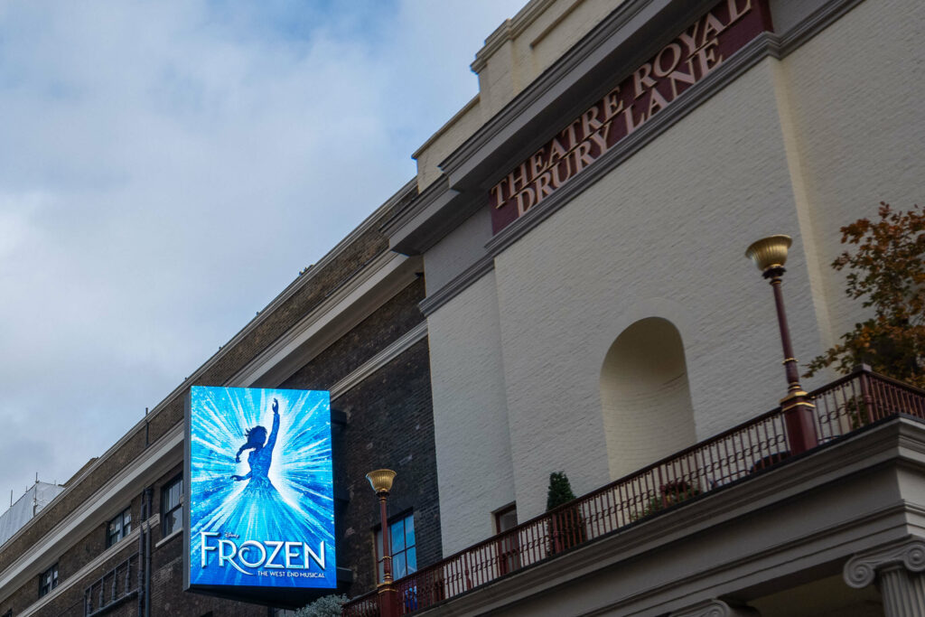 Frozen the Musical at Theatre Royal Drury Lane, London