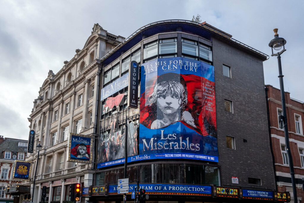 Les Misérables at The Sondheim Theatre, London