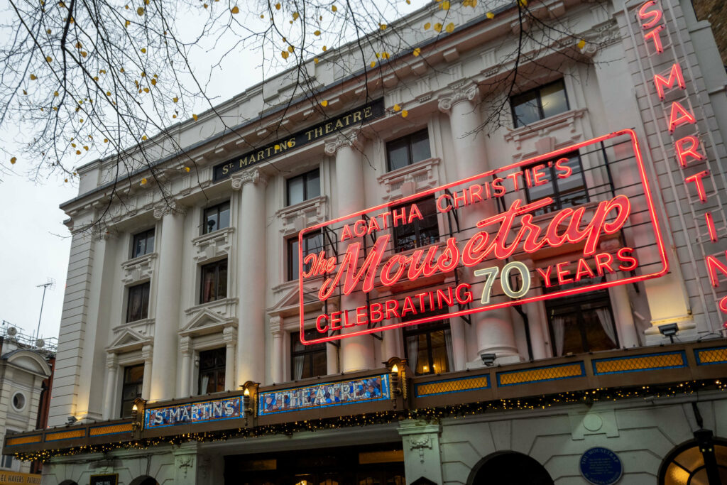 The Mousetrap at St Martins Theatre, London