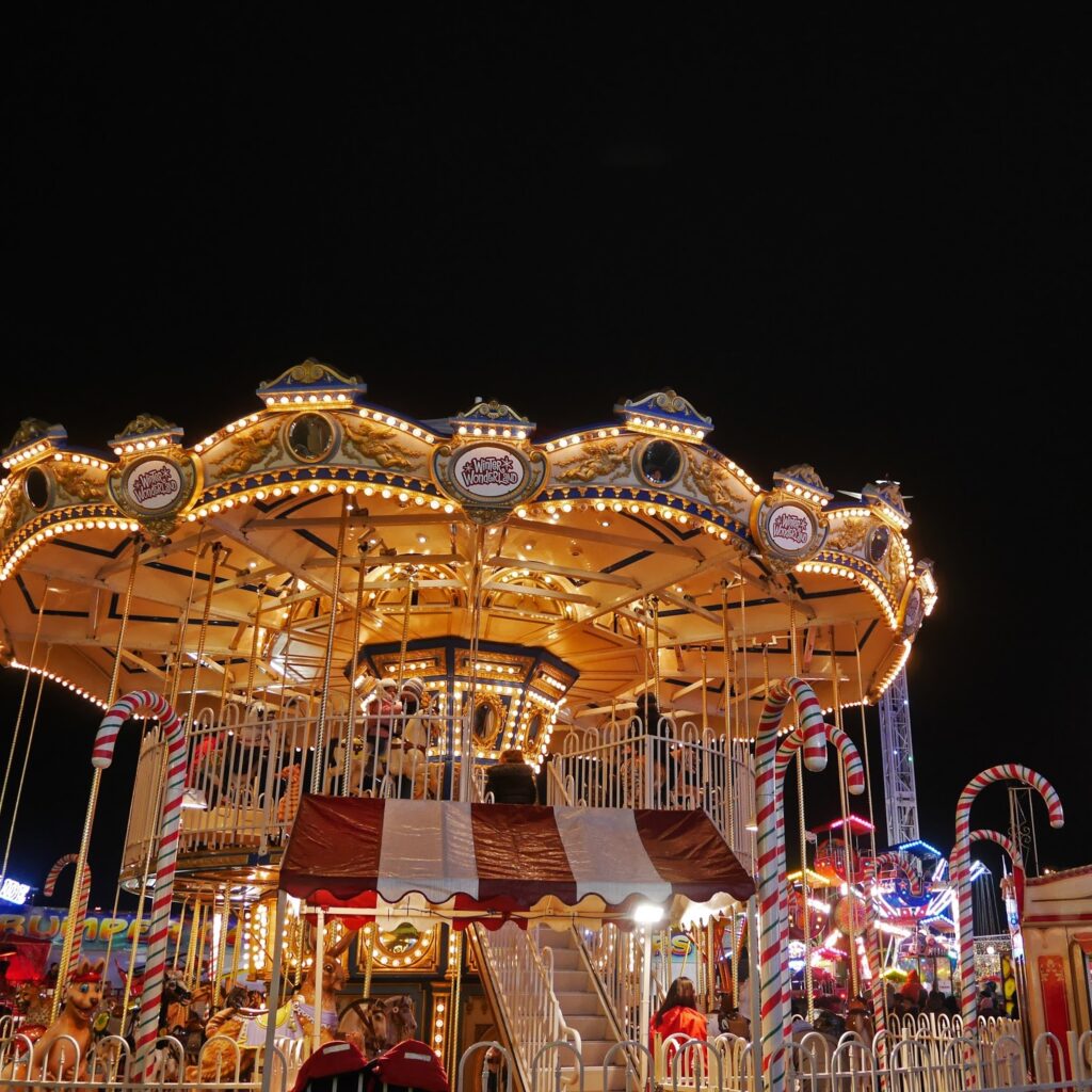 Carousel at Winter Wonderland, London