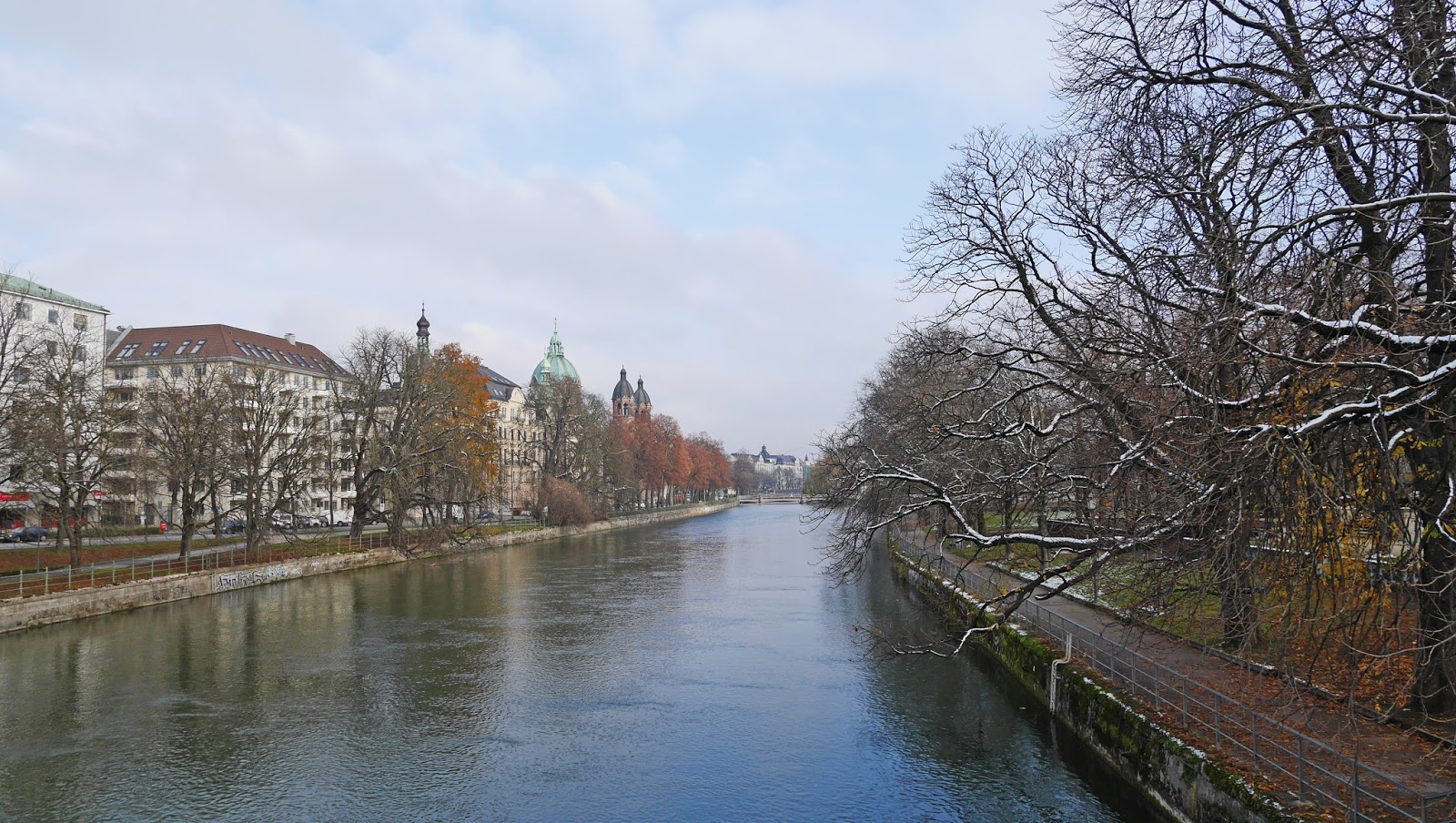 The Isar River, Munich