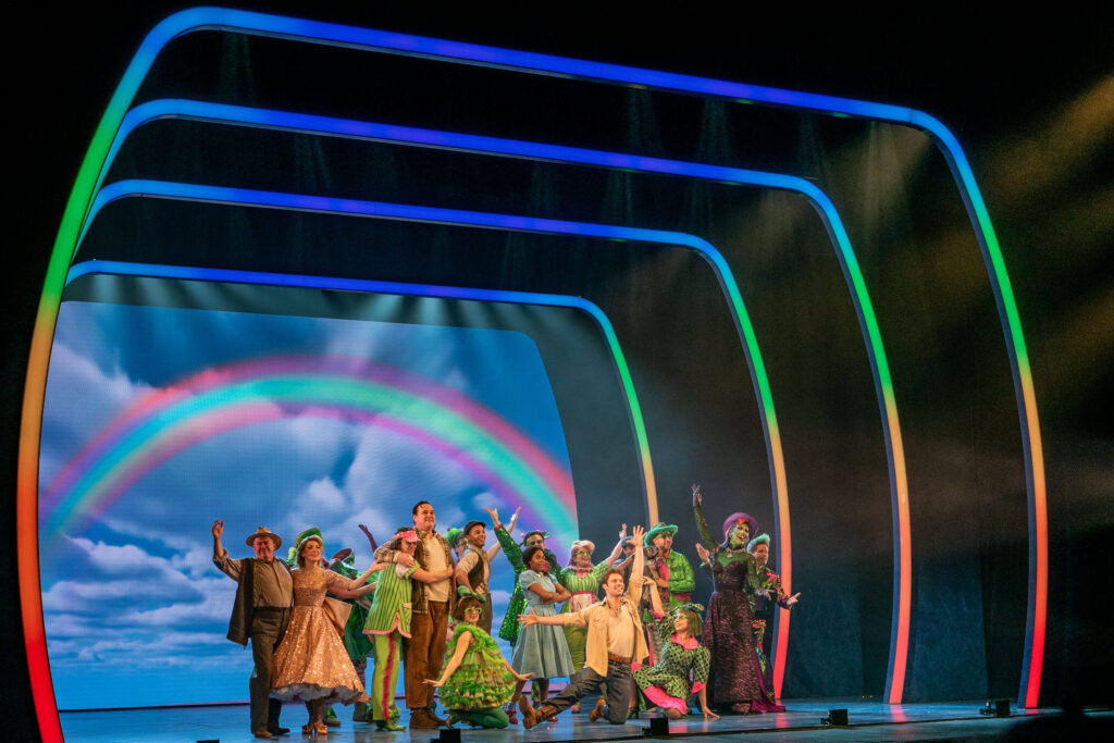 The Wizard of Oz finale at The Marlowe Theatre, Canterbury