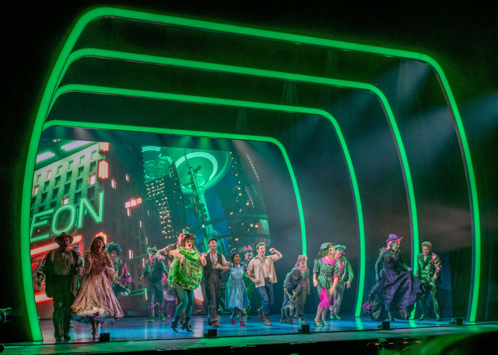 The Wizard of Oz finale at The Marlowe Theatre, Canterbury