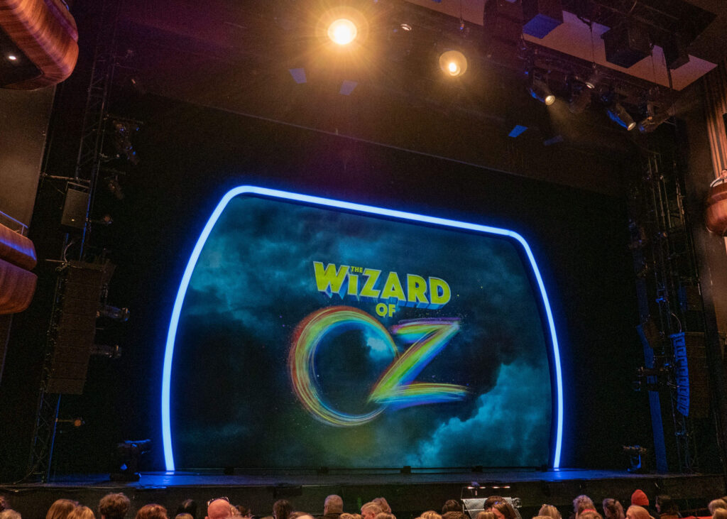 The Wizard of Oz staging at The Marlowe Theatre, Canterbury