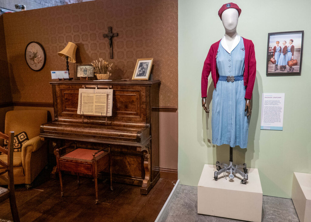Nonnatus House set and Midwife outfit - Call the Midwife Official Location Tour