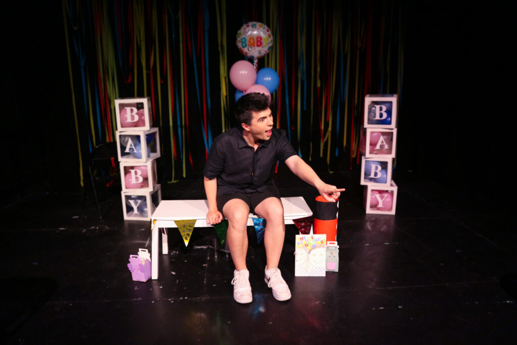 Shaun Nolan in Party Baggage at The Drayton Arms Theatre, London