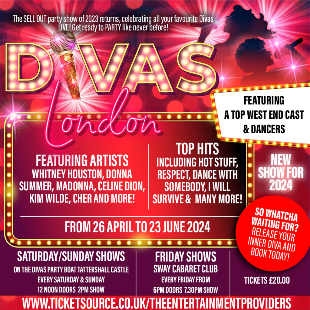 Divas London promotional poster