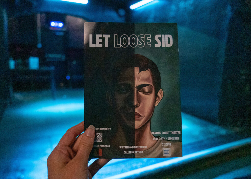 Let Loose Sid leaflet | Barons Court Theatre