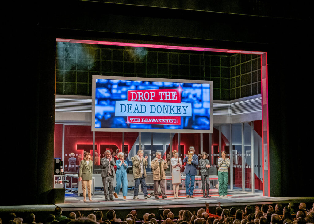 Drop The Dead Donkey: The Reawakening finale at The Marlowe Theatre, Canterbury