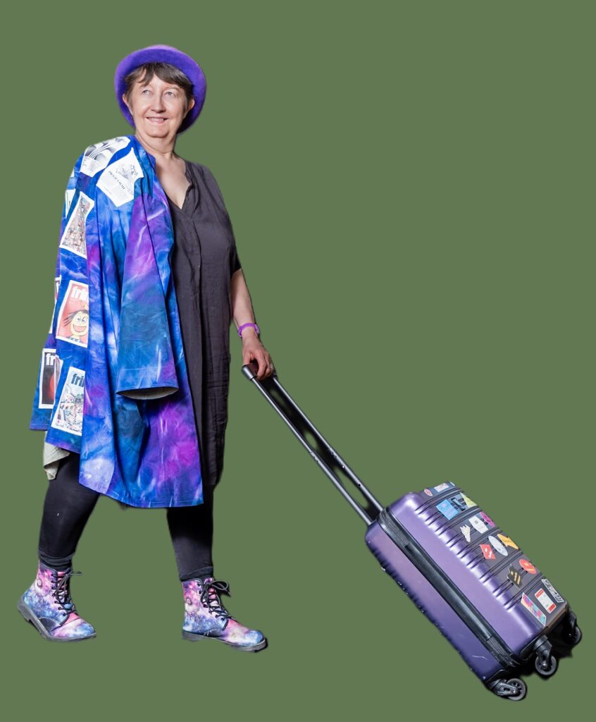 Julia Bolden in 'A Time Traveller's Life' at Edinburgh Fringe