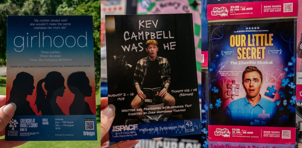 Girlhood, Kev Campbell Was He and Our Little Secret: the 23andMe Musical | Kat Masterson's Edinburgh Fringe Highlights