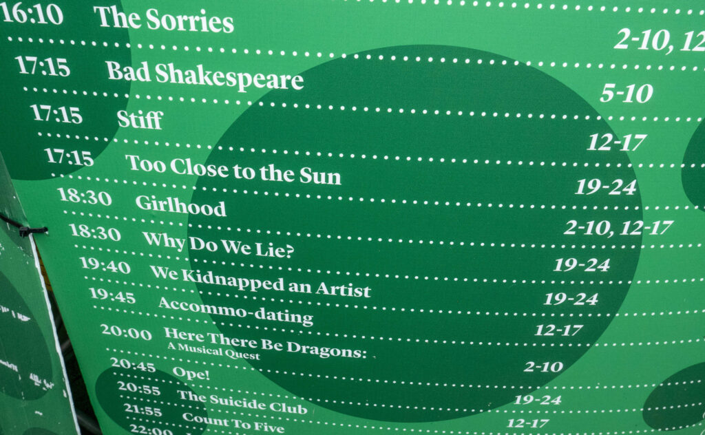 Girlhood on the Thistle Theatre schedule at Greenside @ Riddles Court, Edinburgh