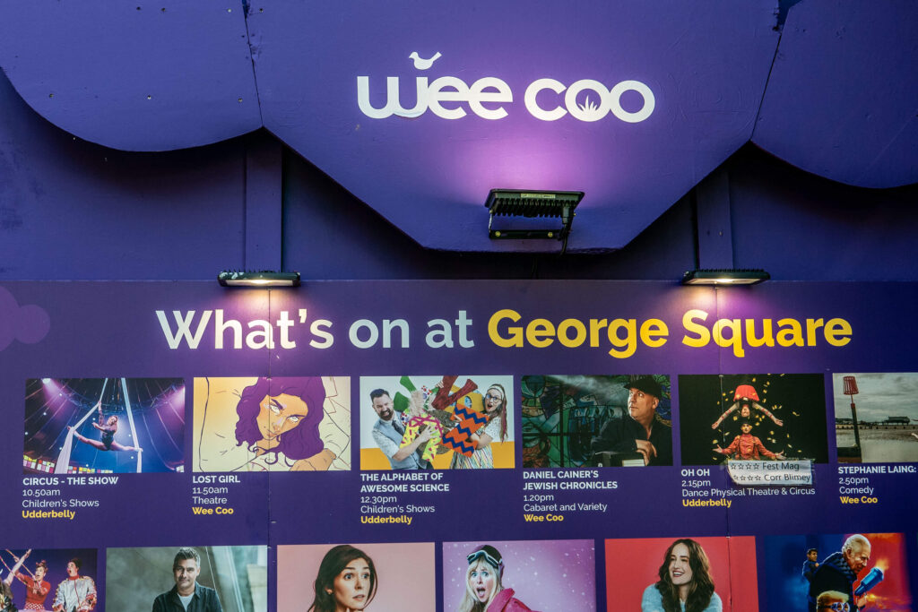 Lost Girl featured on the schedule at the Wee Coo, Underbelly George Square | Edinburgh Fringe