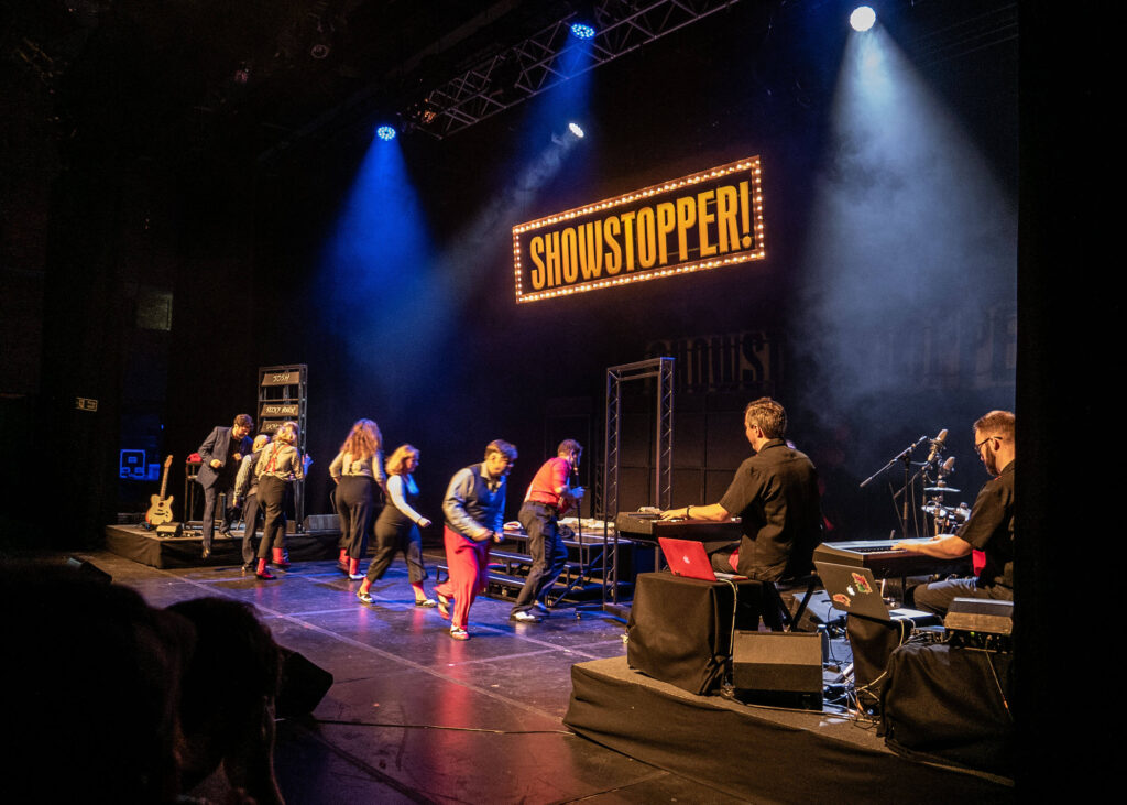 Showstopper: The Improvised Musical curtain call, Edinburgh Fringe