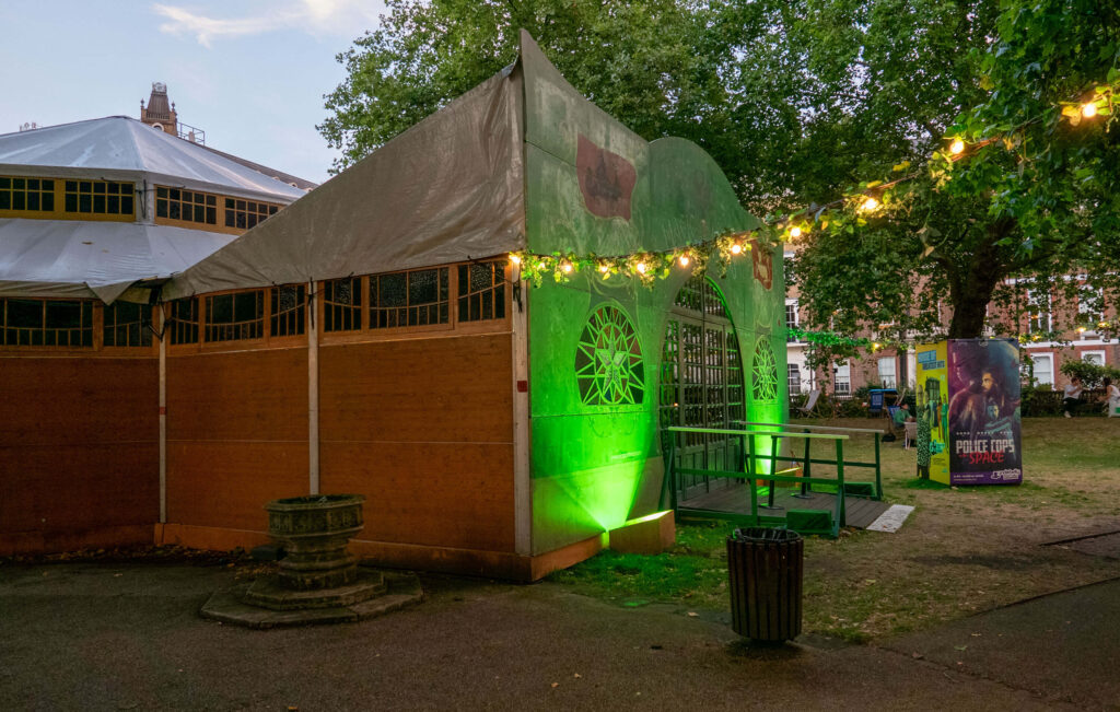 The Spiegeltent at Underbelly Festival, Cavendish Square