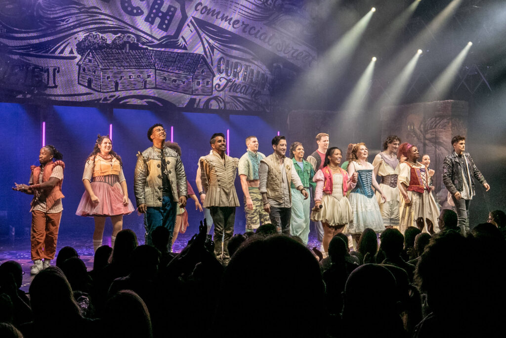 & Juliet curtain call at the Marlowe Theatre, Canterbury