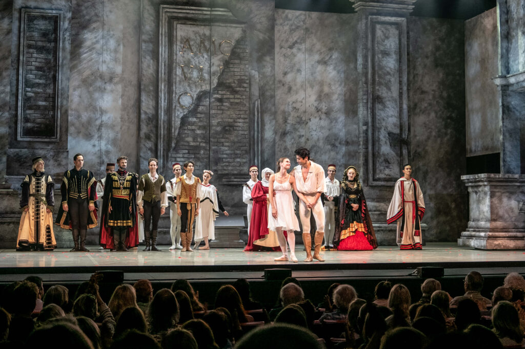 Northern Ballet's Romeo & Juliet curtain call at the Marlowe Theatre, Canterbury