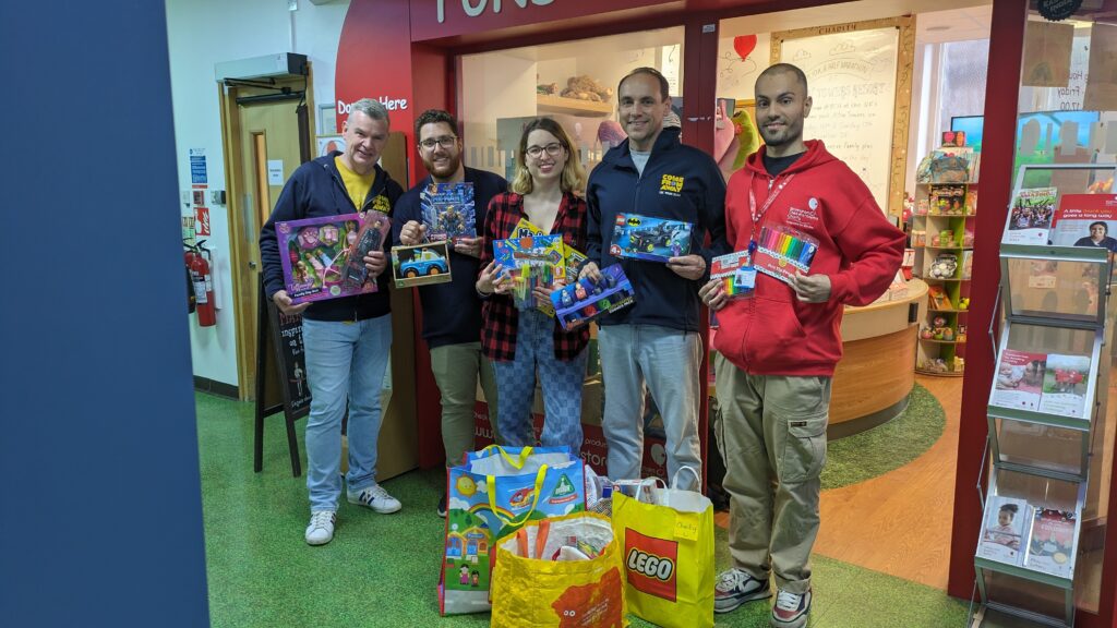 Toy shop sweep for Birmingham Children's Hospital | Birmingham Pay It Forward