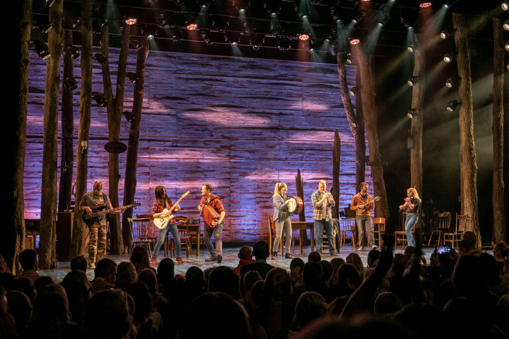 Come From Away band at the Marlowe Theatre, Canterbury