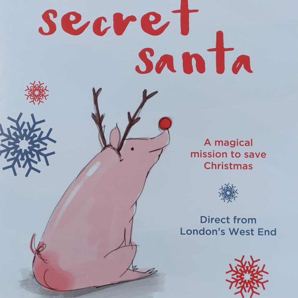 Secret Santa poster | The Garlinge Theatre, Canterbury