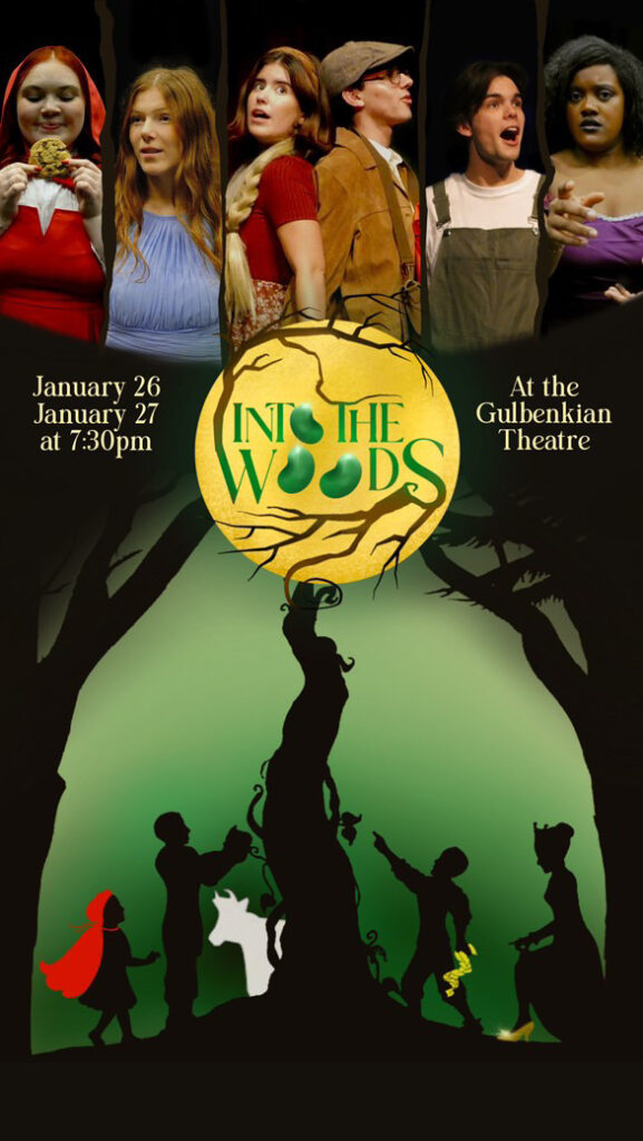 Into the Woods poster | University of Kent Musical Theatre Society