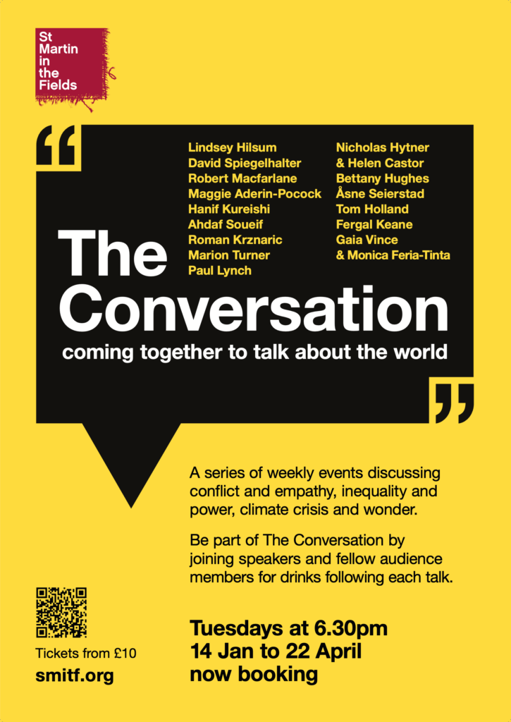 'The Conversation' line-up at St Martin-in-the-Fields, London