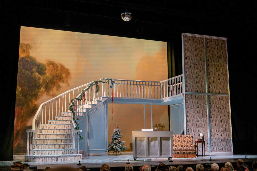 Pride and Prejudice* (*Sort of) set design at the Marlowe Theatre, Canterbury