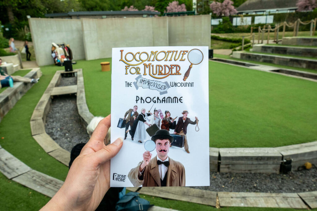 Locomotive for Murder: The Improvised Whodunnit programme at Brighton Open Air Theatre | Brighton Fringe